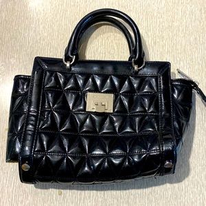 Michael Kors Vivianne Quilted Bag Black Like New Barley Used